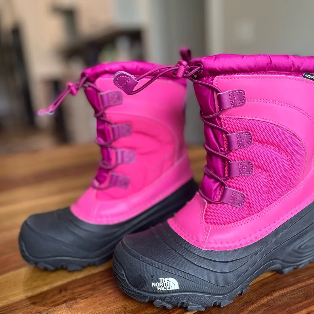 The North Face Kids' Alpenglow IV Boots
Color: Cabaret Pink; Girl size 4 - Picture 2 of 12